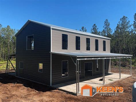 2 story metal building house|40x40 2 story metal building.